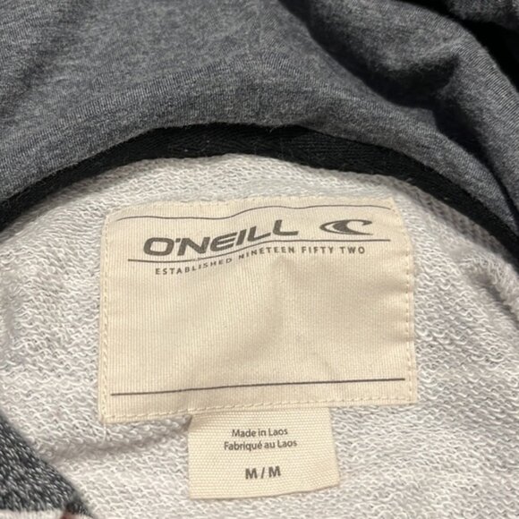 ONeill grey and white striped hoodie - Picture 8 of 13